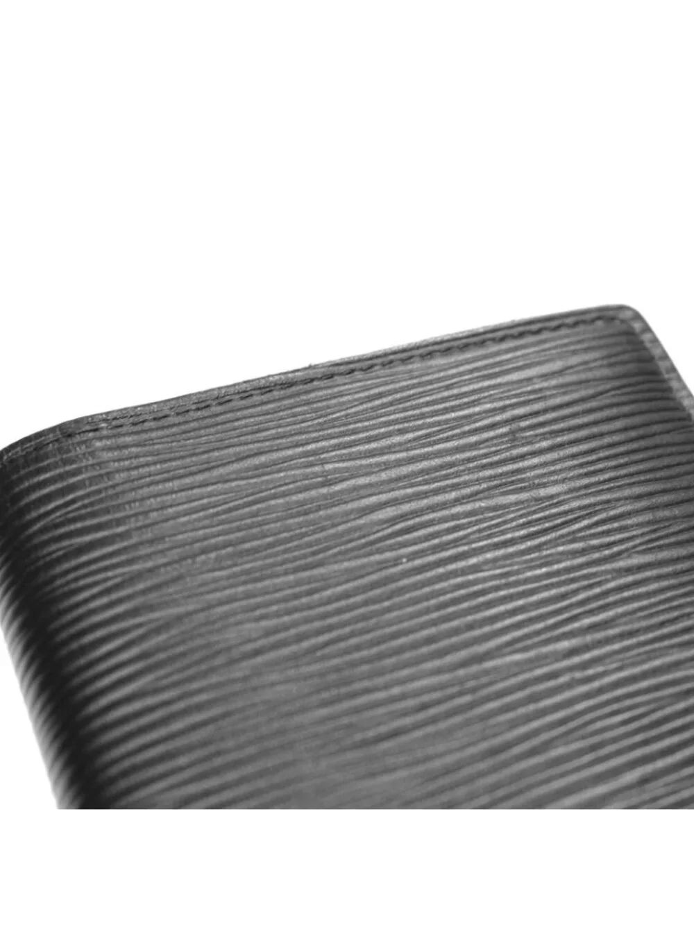 Louis Vuitton Portefeuille Brazza Epi Noir Wallet